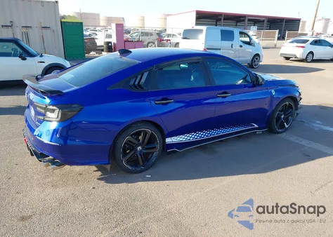 2020 Honda Accord Sport из США, поврежденный, VIN 1HGCV1F3XLA055934